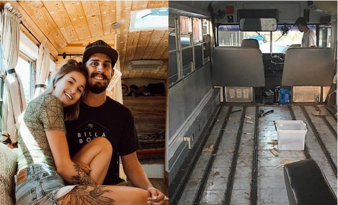 Questo sembra un autobus normale, ma all'interno si nasconde un intero appartamento