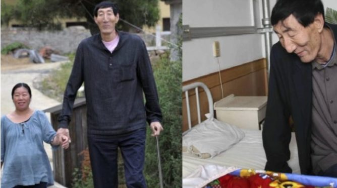 Immagina ha avuto un figlio։ Tutti sono rimasti sorpresi nel vedere il bambino dell’uomo più alto del mondo