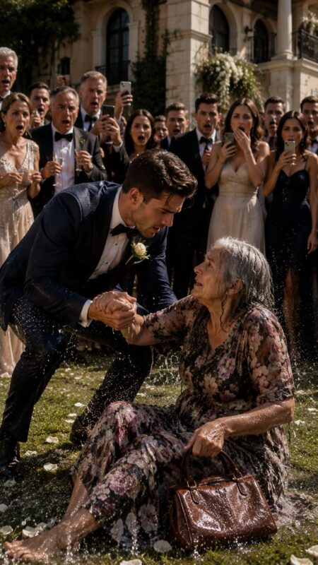 La sposa ha cacciato dalla festa e ha bagnato con l'acqua, davanti a decine di ospiti, la madre del suo futuro marito, scambiandola per una povera vecchia. Quando la sua vera identità è stata svelata, tutti i presenti sono rimasti sconvolti