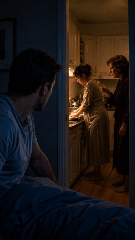 Pensava che sua madre semplicemente non sopportasse sua moglie incinta… finché una notte non vide qualcosa a cui, all’inizio, lui stesso non riuscì a credere
