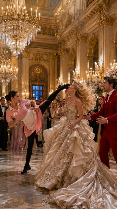 «Ricordati qual è il tuo posto!» gridò la promessa sposa, alzando la mano per schiaffeggiare la domestica… Ma un secondo dopo l’intera sala rimase immobile, sconvolta, senza capire cosa fosse appena successo
