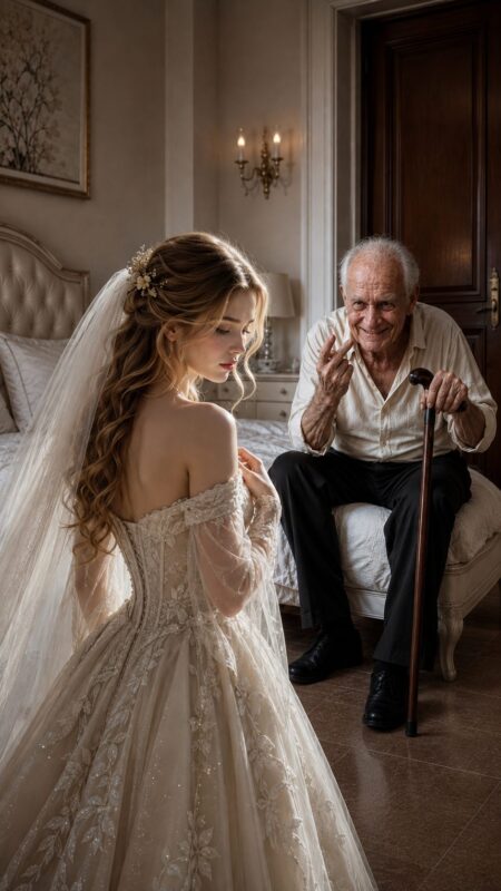 Una diciottenne fu costretta a sposare un milionario di 93 anni per 3 milioni di dollari al mese, ma ciò che lui fece la prima notte di nozze scioccò tutti