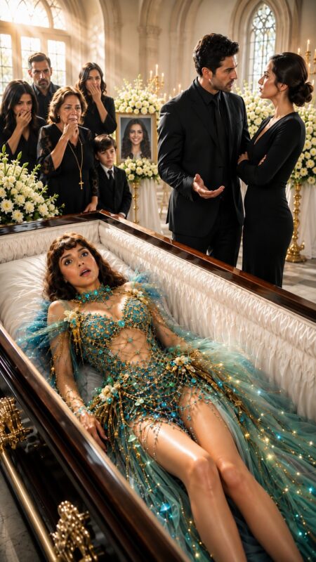 Riprese conoscenza durante il proprio funerale e sentì suo marito e sua sorella discutere della sua assicurazione — ciò che fece dopo scioccò tutti