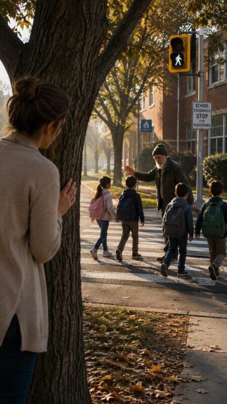 Sei bambini hanno disegnato uno sconosciuto nonno con un cappello verde. Poi l'insegnante ha notato quest'uomo vicino alla scuola e ha chiamato la polizia: La polizia ha organizzato un appostamento, ma ciò che è emerso ha scioccato l'intera scuola