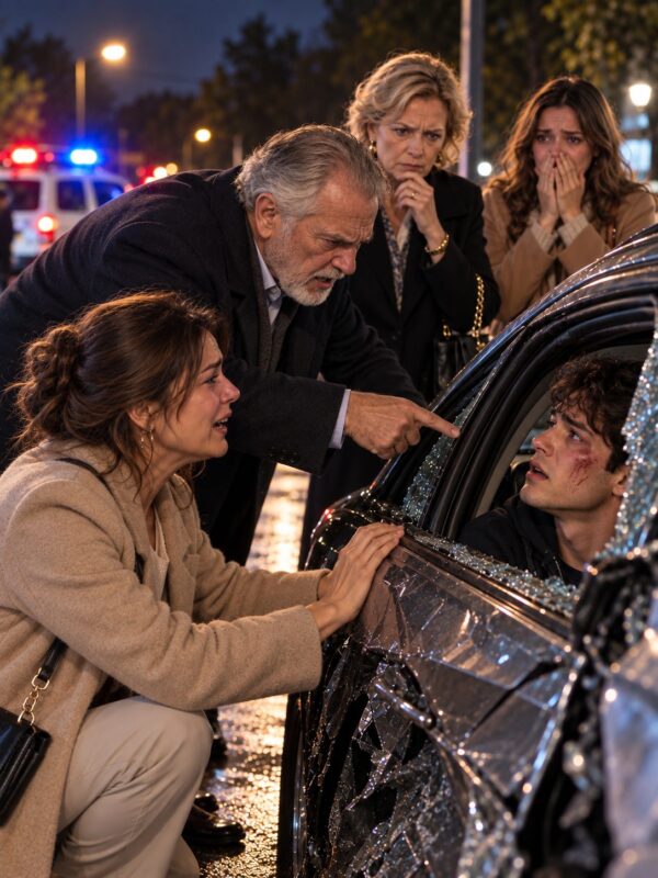 Dopo un terribile incidente d'auto, i parenti lasciarono il giovane ferito nell'auto distrutta, sperando di nascondere la verità, ma ciò che accadde dopo scioccò tutti