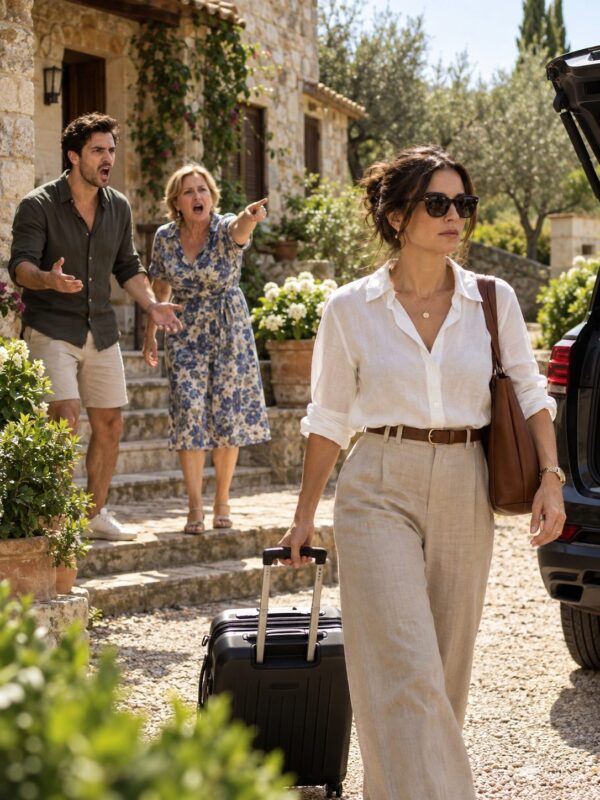 Per anni aveva pagato la vita di suo marito e di sua madre, ma dopo una vacanza rovinata e la richiesta di dare 30.000 dollari per il viaggio di sua madre, non riuscì più a sopportarlo e se ne andò semplicemente, lasciando una cartella il cui contenuto sconvolse tutti