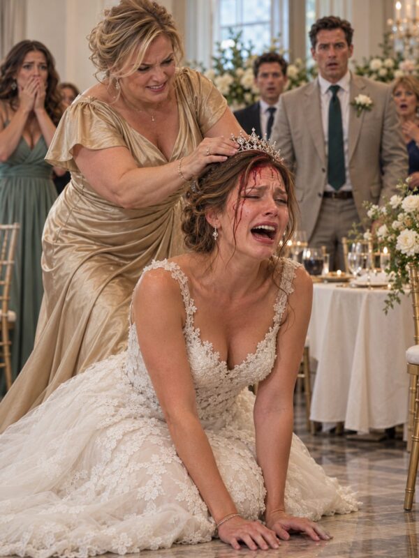 Al matrimonio, la sorella ha messo deliberatamente una pesante tiara sulla sposa e l'ha ferita — la verità, che ha scoperto tre giorni dopo, ha scioccato tutti