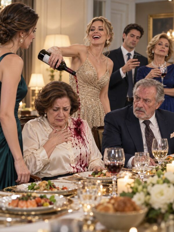 Ha organizzato una cena lussuosa per riconciliare due famiglie, ma dopo l’umiliazione dei suoi genitori tirò fuori il telefono e mostrò qualcosa che SCIOCCÒ TUTTI