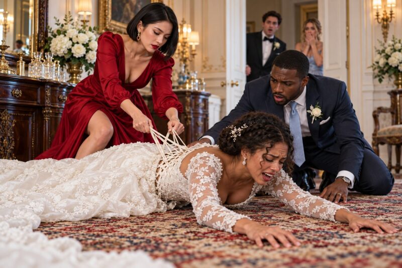 La sorellastra aiutava la sposa a prepararsi per il matrimonio e assicurava che un corsetto stretto dovesse stare proprio così: Ma non appena strinse per l’ultima volta i lacci, la sposa cadde a terra e non riuscì più a muovere le gambe: Ciò che accadde dopo scioccò tutti
