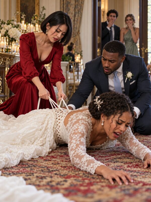 La sorellastra aiutava la sposa a prepararsi per il matrimonio e assicurava che un corsetto stretto dovesse stare proprio così: Ma non appena strinse per l’ultima volta i lacci, la sposa cadde a terra e non riuscì più a muovere le gambe: Ciò che accadde dopo scioccò tutti
