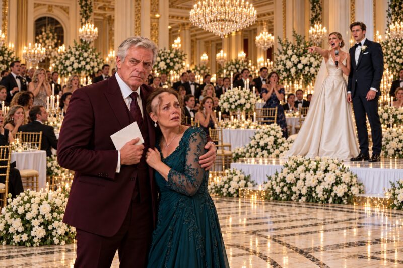 A un ricevimento di nozze costato quasi duecentomila dollari, la sposa trasformò la malattia della suocera in una crudele battuta e la fece piangere davanti agli ospiti — ma il gesto del proprietario dell’hotel lasciò tutti sotto shock